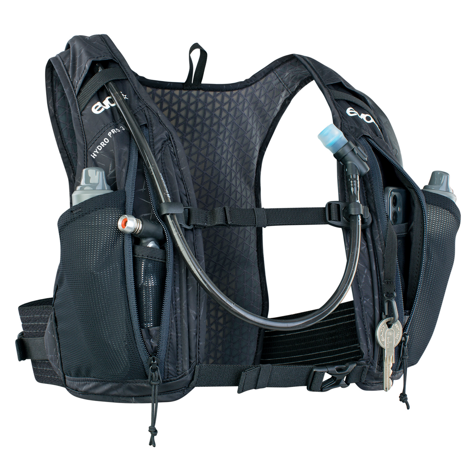 Evoc Hydro Pro 3L + 1,5L Bladder Trinkrucksack in SCHWARZ