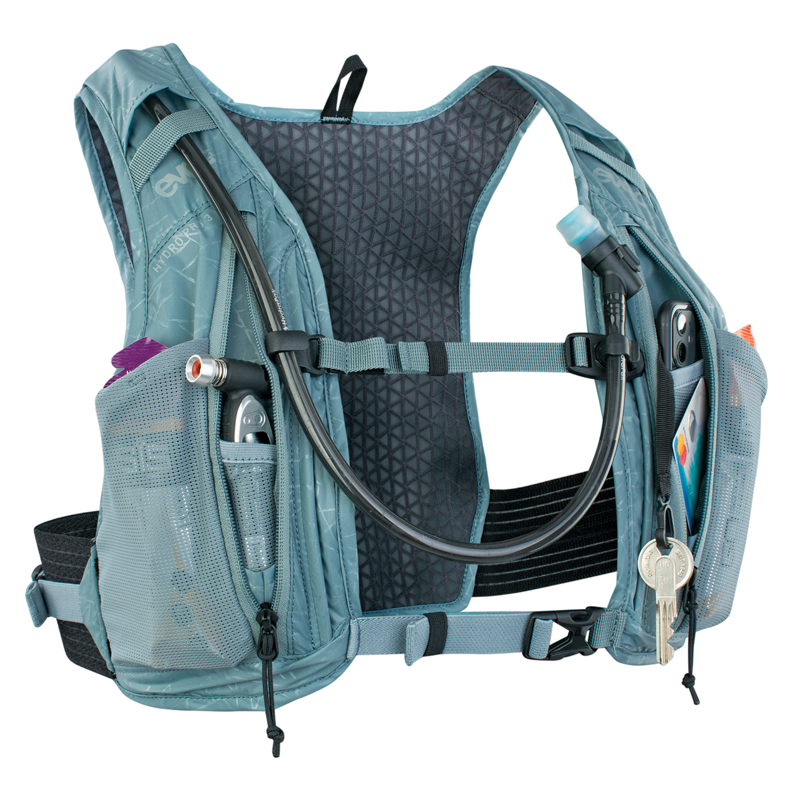 Evoc Hydro Pro 3L + 1,5L Bladder Trinkrucksack in BLAU