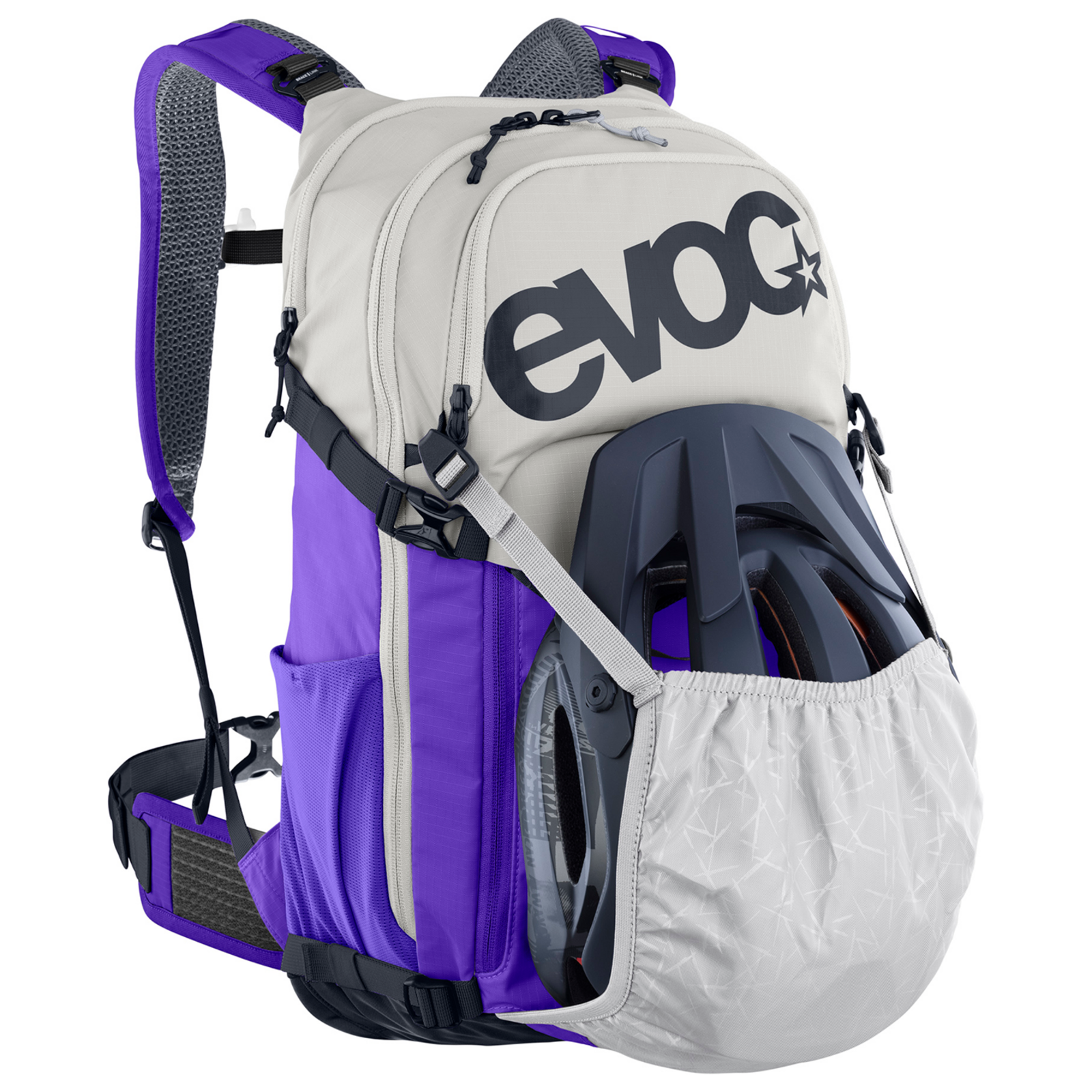 Evoc Stage 18L Fahrradrucksack in VIOLETT