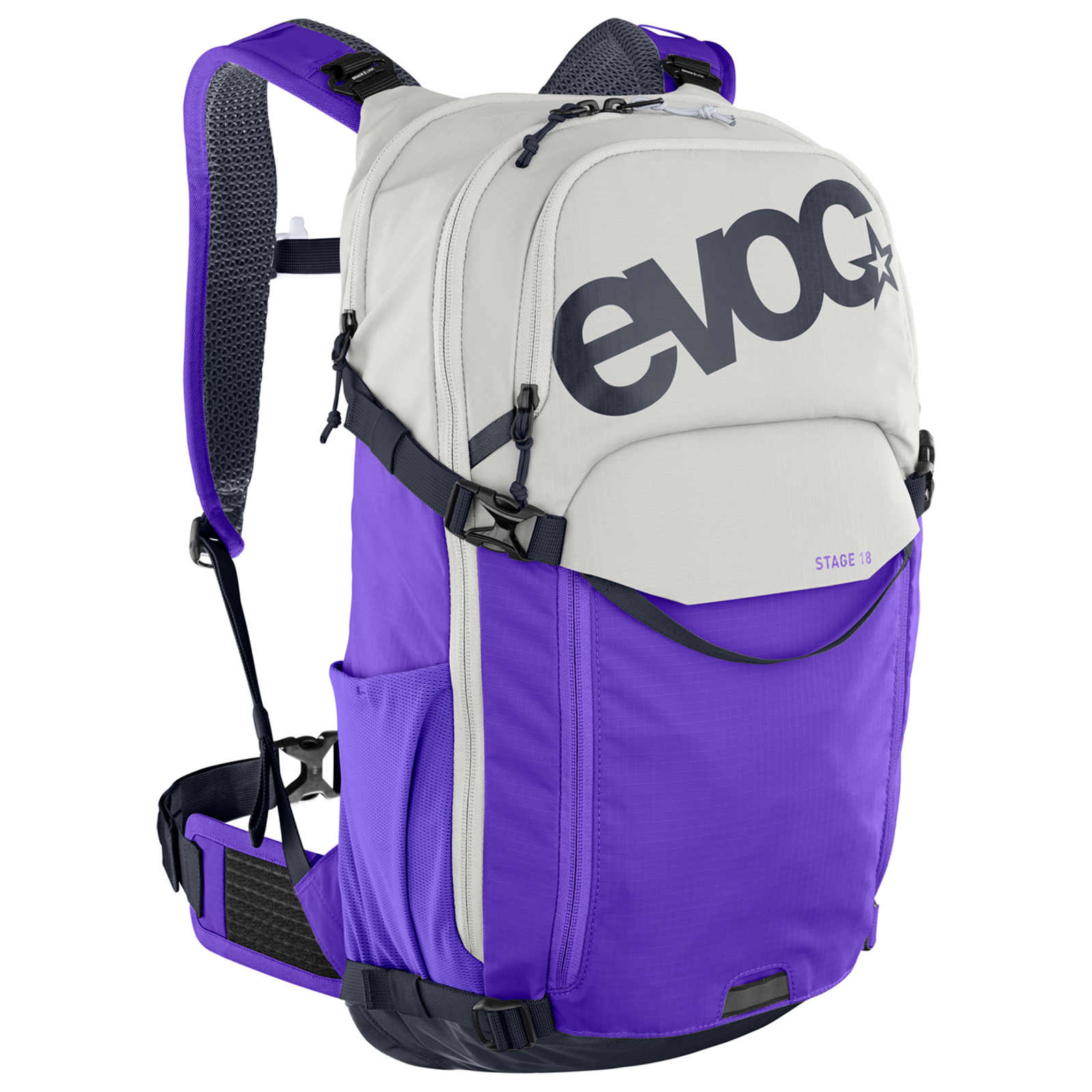Evoc Stage 18L Fahrradrucksack in VIOLETT