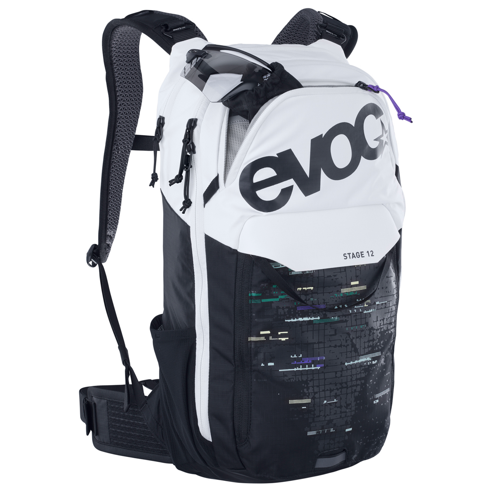 Evoc Stage 12L Fahrradrucksack in MEHRFARBIG