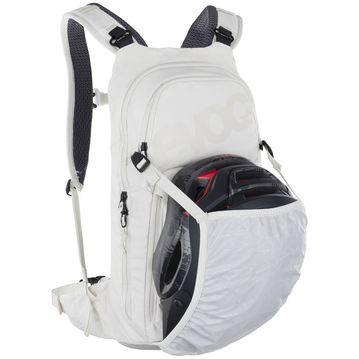 Evoc Stage 6L + 2L Bladder Fahrradrucksack in WEISS