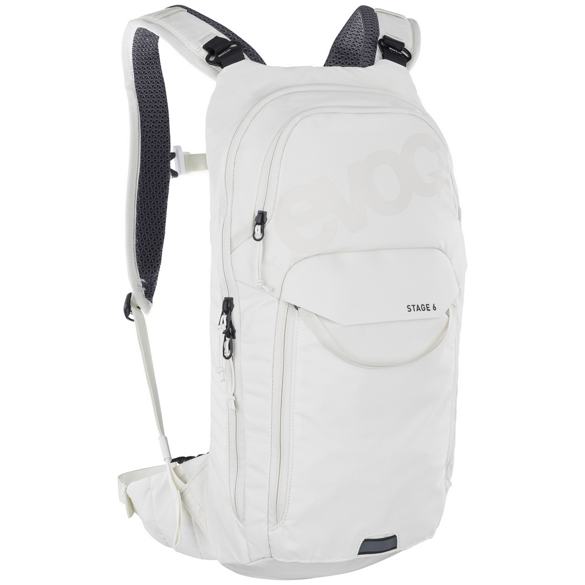 Evoc Stage 6L + 2L Bladder Fahrradrucksack in WEISS