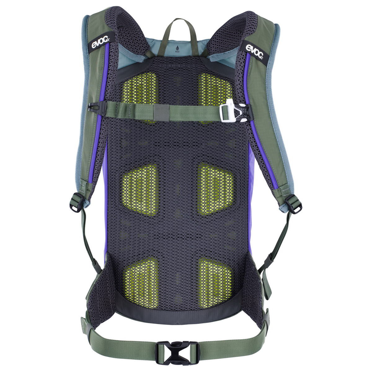 Evoc Stage 6L + 2L Bladder Fahrradrucksack in VIOLETT