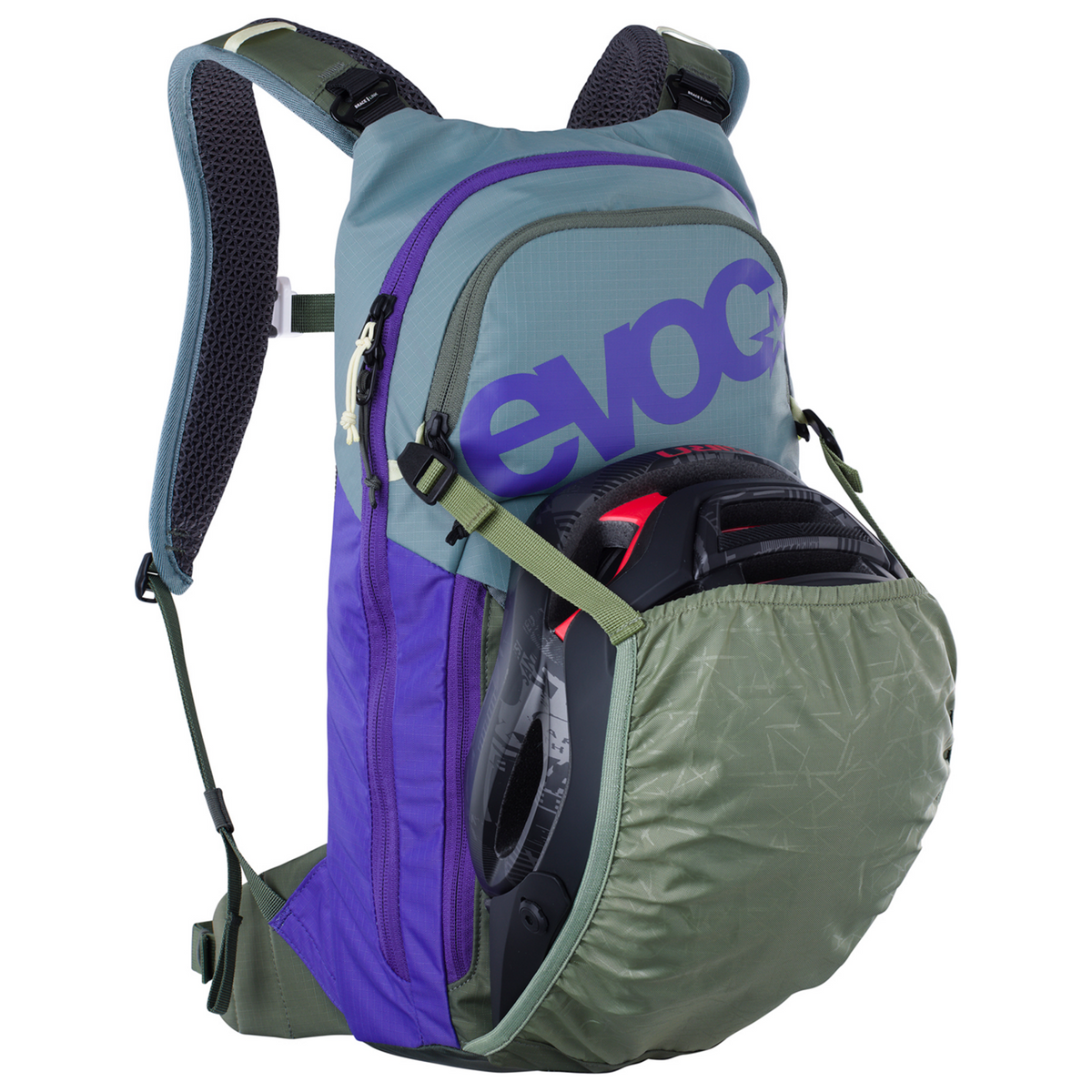 Evoc Stage 6L + 2L Bladder Fahrradrucksack in VIOLETT