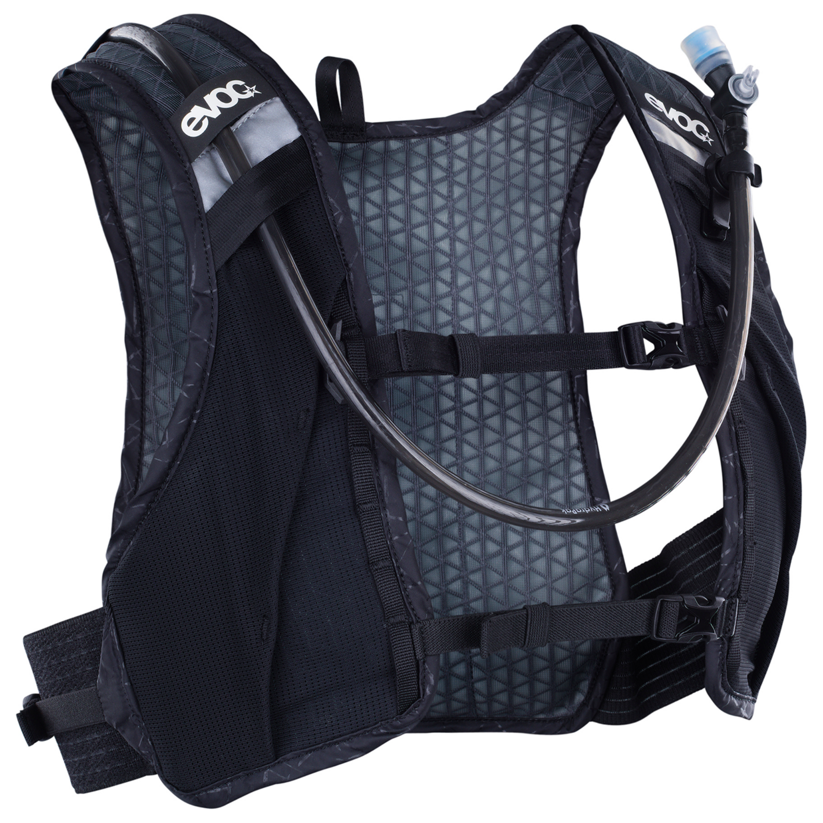 Evoc Hydro Pro Ultra 1.5 + 1.5 Bladder Trinkrucksack in SCHWARZ