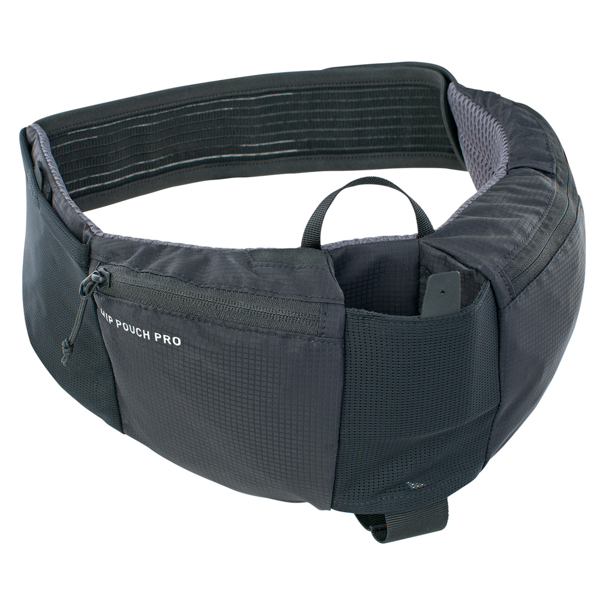 Evoc Hip Pouch Pro 1.5L + Drink Bottle 0.55L Hüfttasche in SCHWARZ
