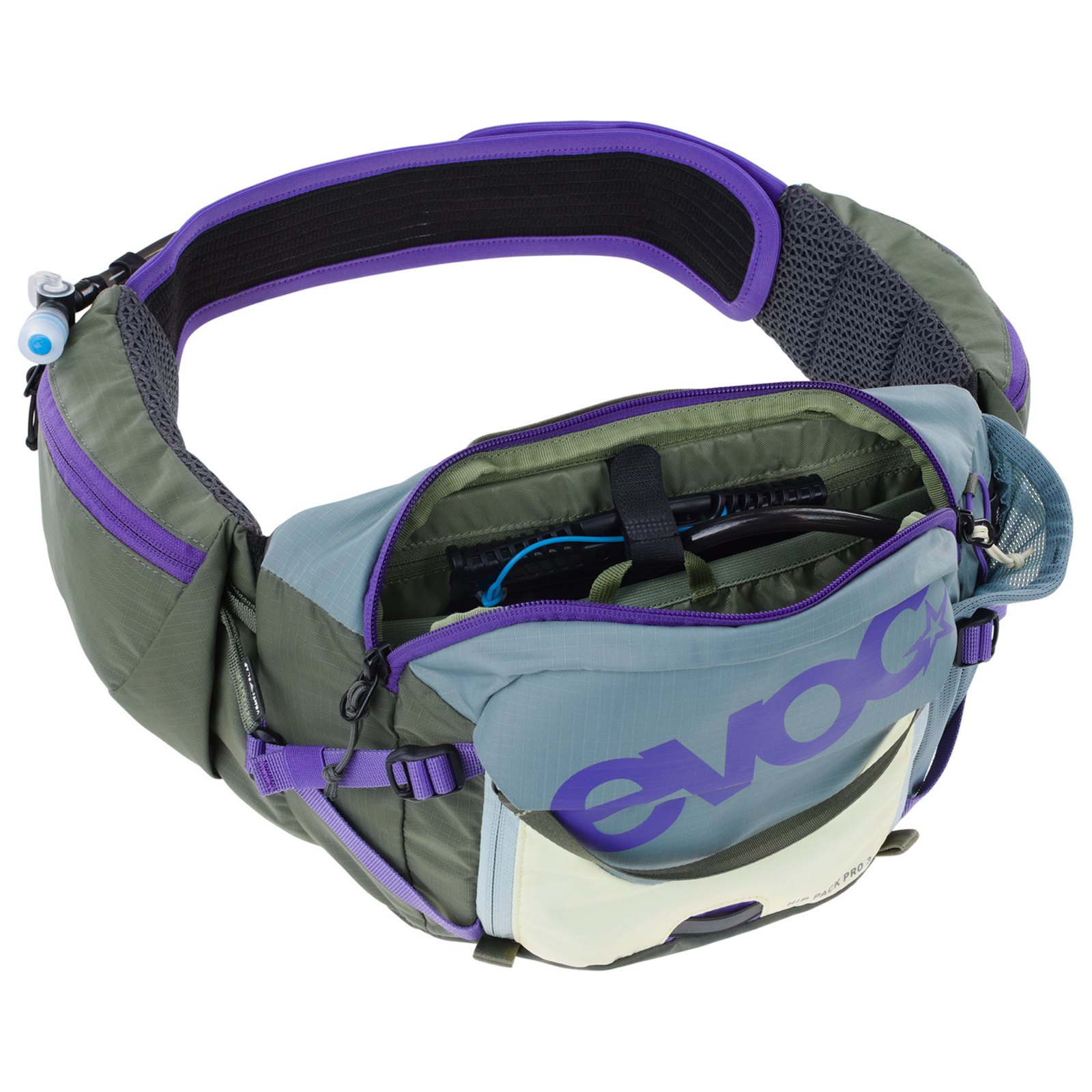 Evoc Hip Pack Pro 3L + 1,5L Bladder Hüfttasche in MEHRFARBIG