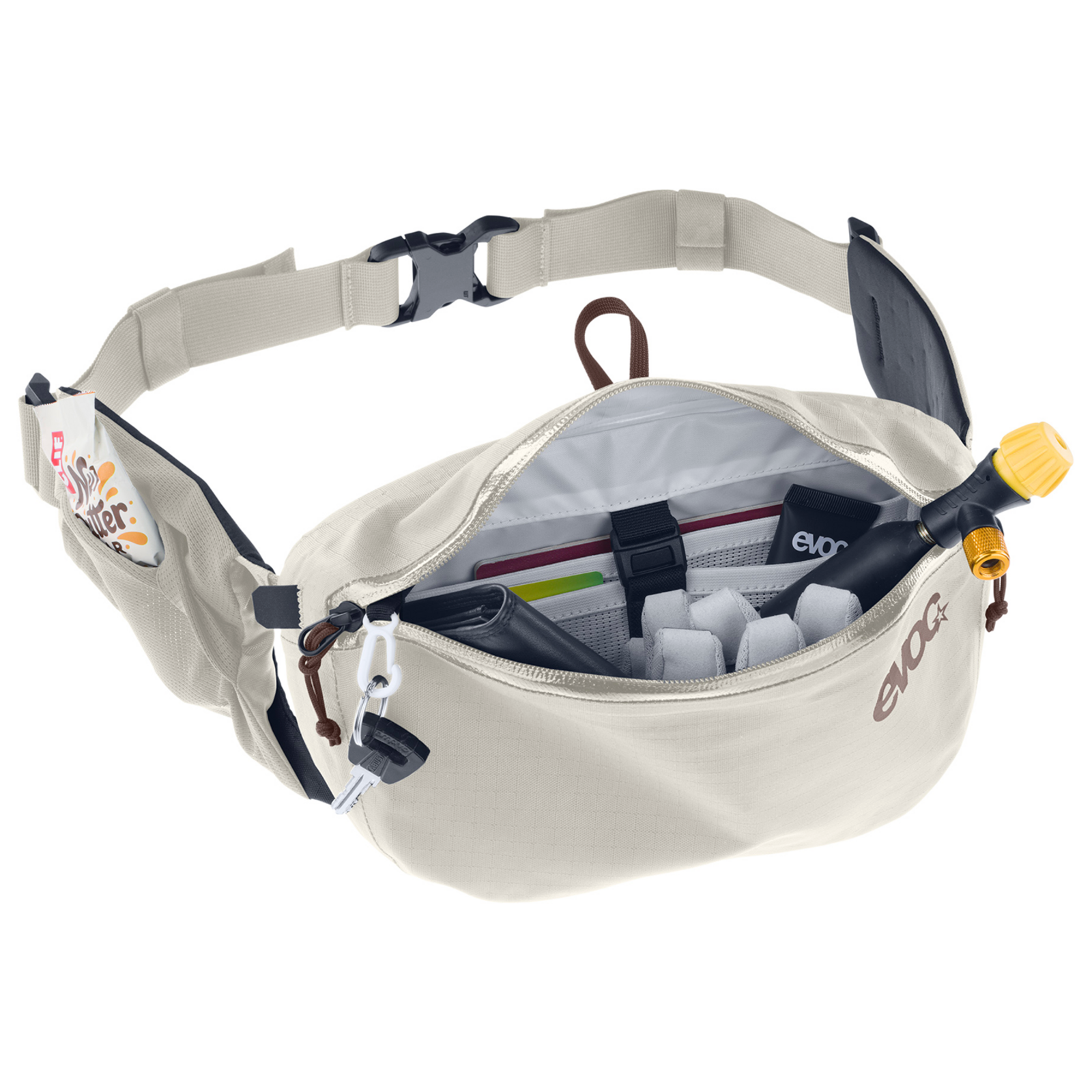 Evoc Hip Pouch 3D WP 2L Hüfttasche in BEIGE