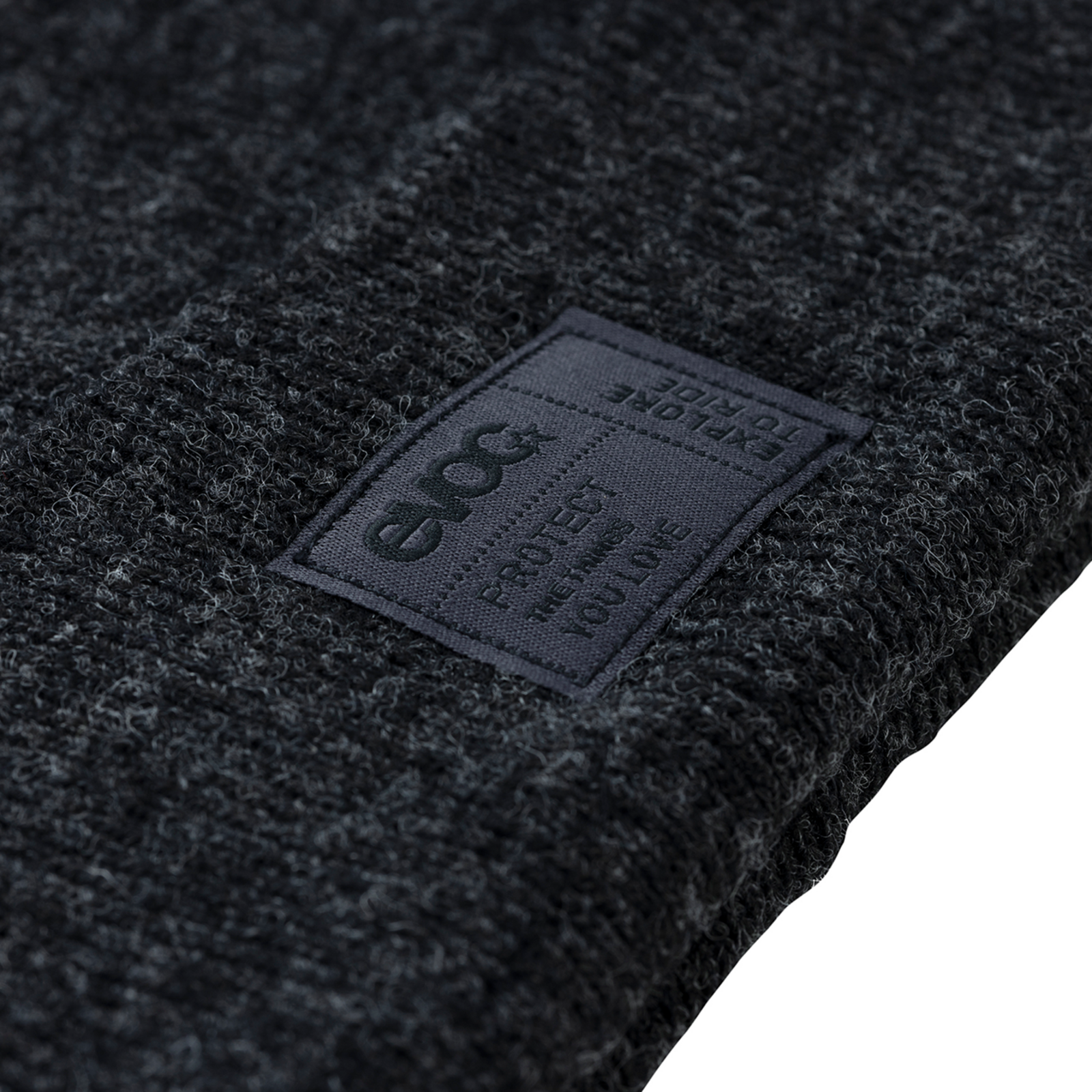 Evoc Logo Beanie Mütze für Damen und Herren in SCHWARZ