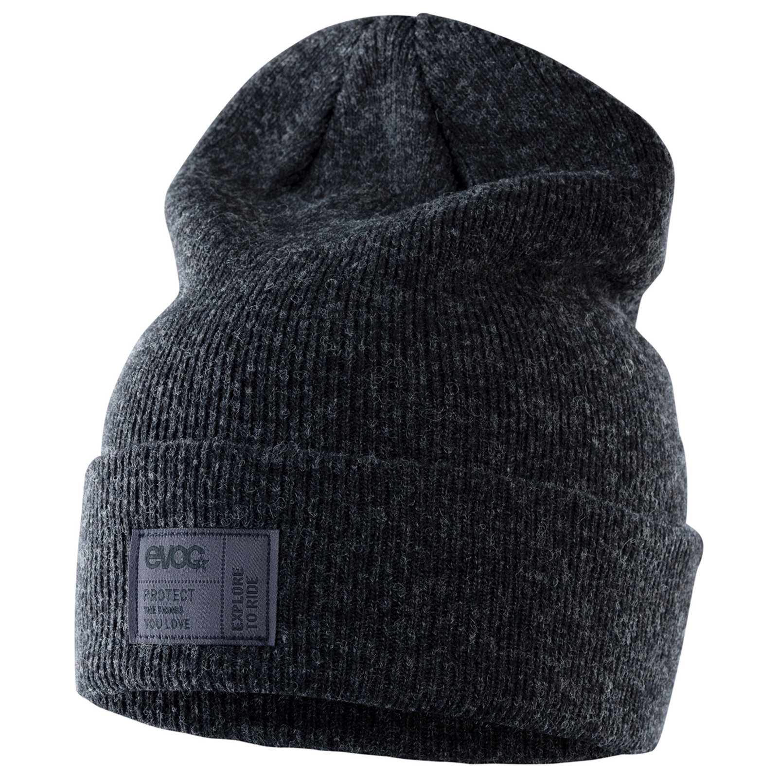 Evoc Logo Beanie Mütze für Damen und Herren in SCHWARZ