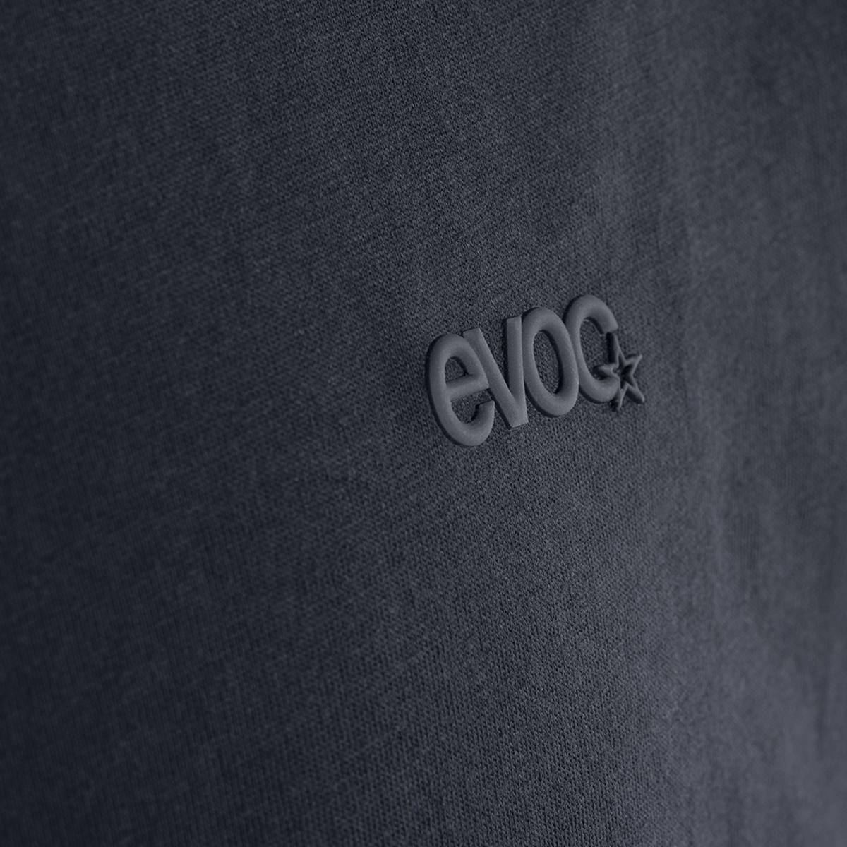 Evoc T-Shirt Logo Oversized für Damen und Herren in SCHWARZ