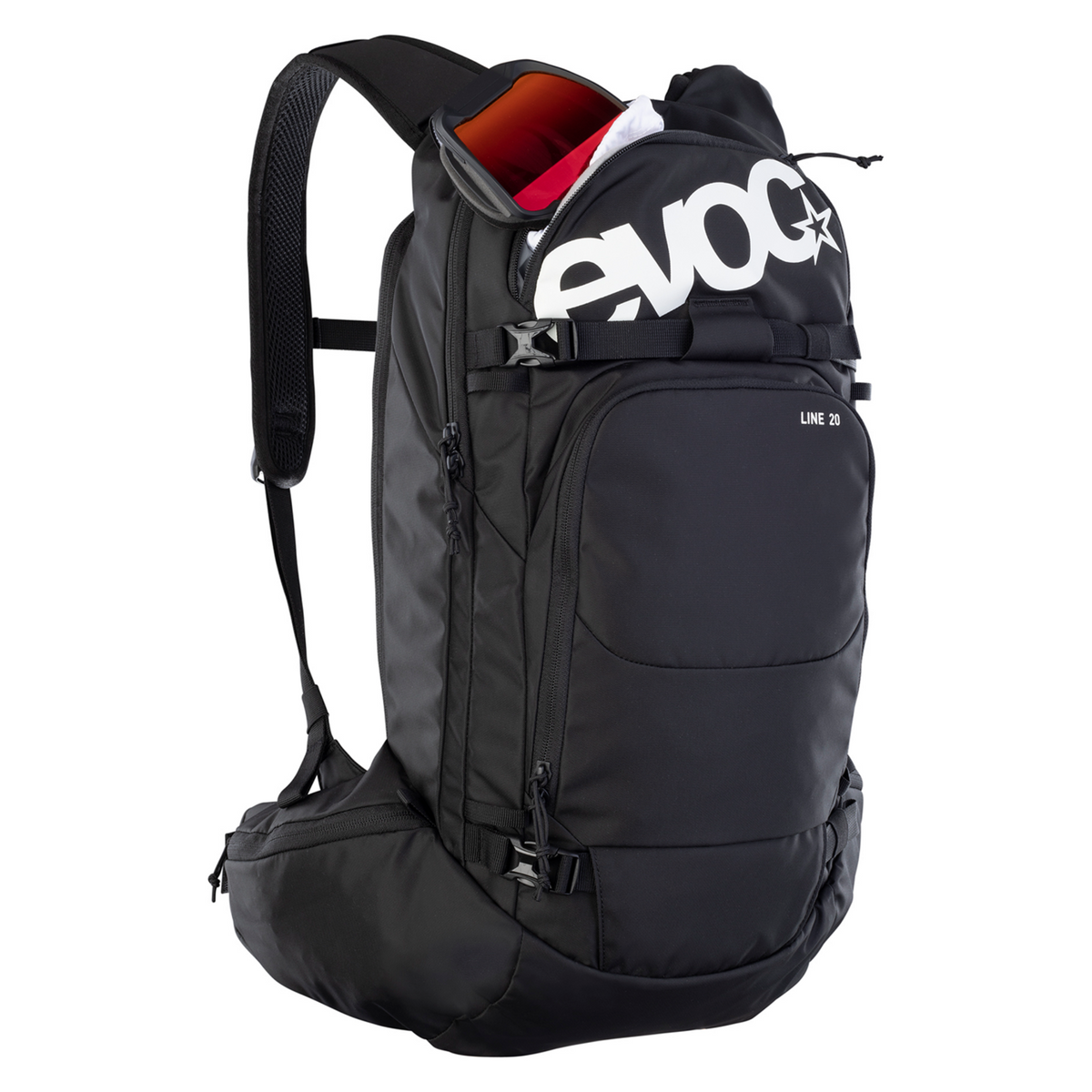 Evoc Line 20L Tourenrucksack in SCHWARZ
