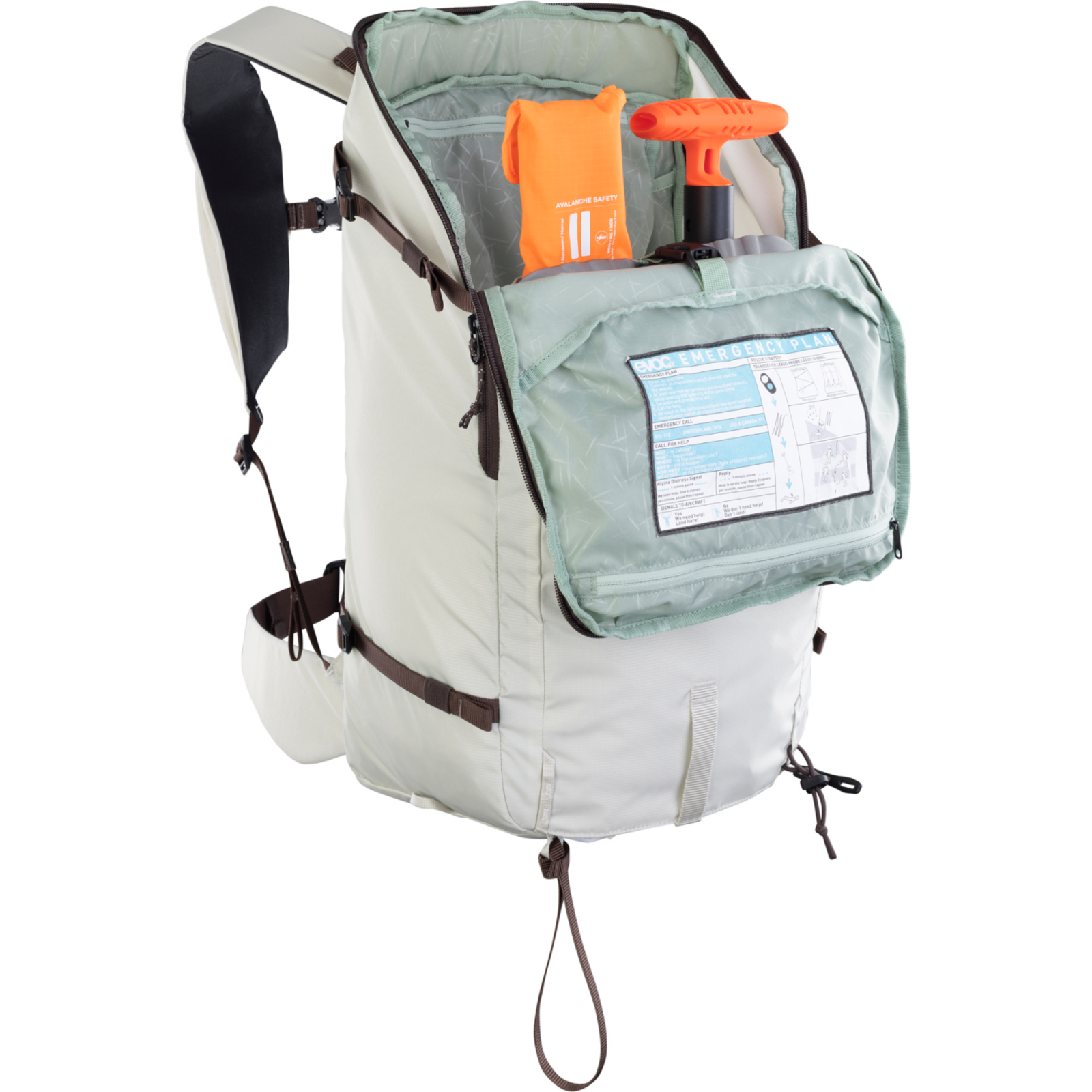 Evoc Summit 30L Tourenrucksack in WEISS