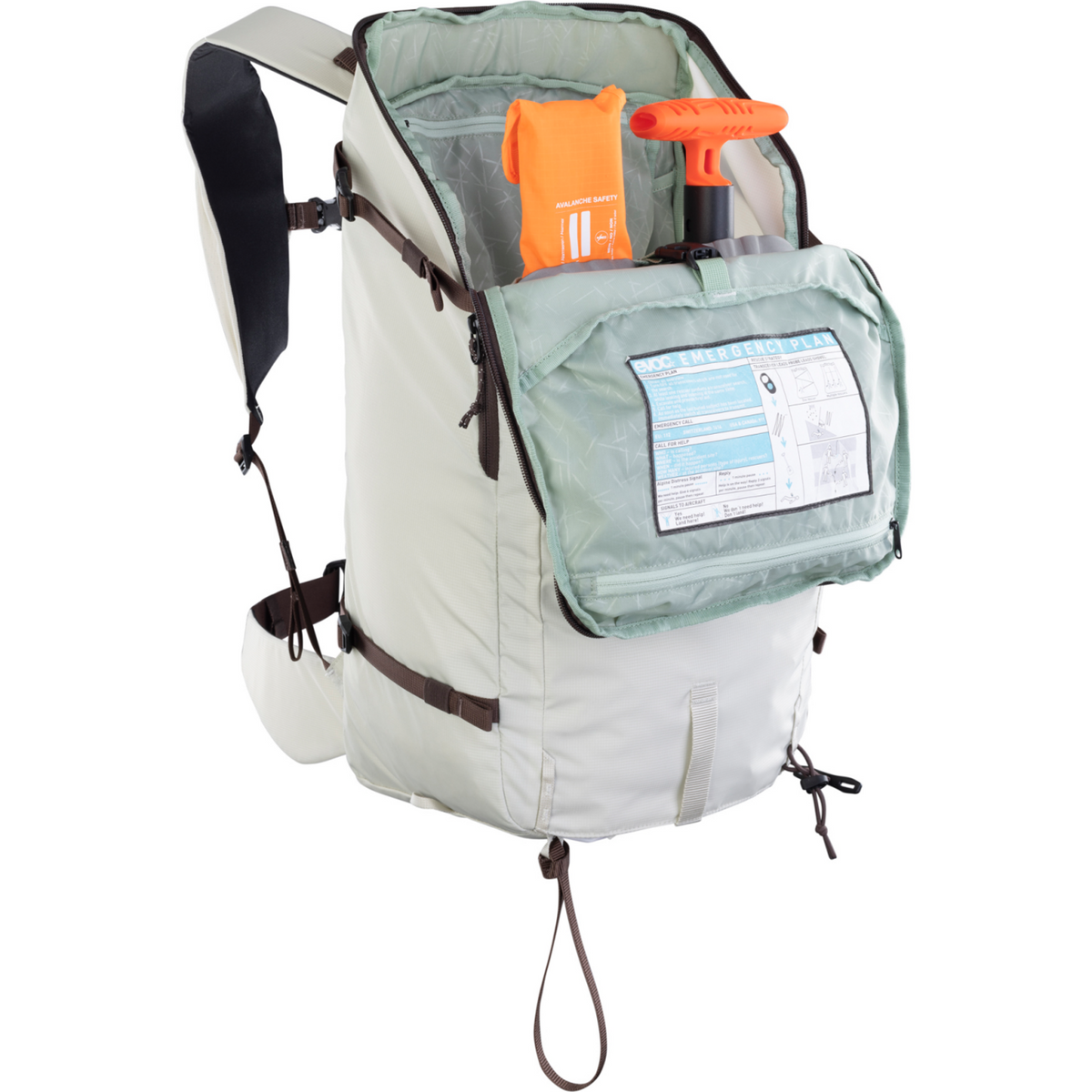 Evoc Summit 30L Tourenrucksack in WEISS
