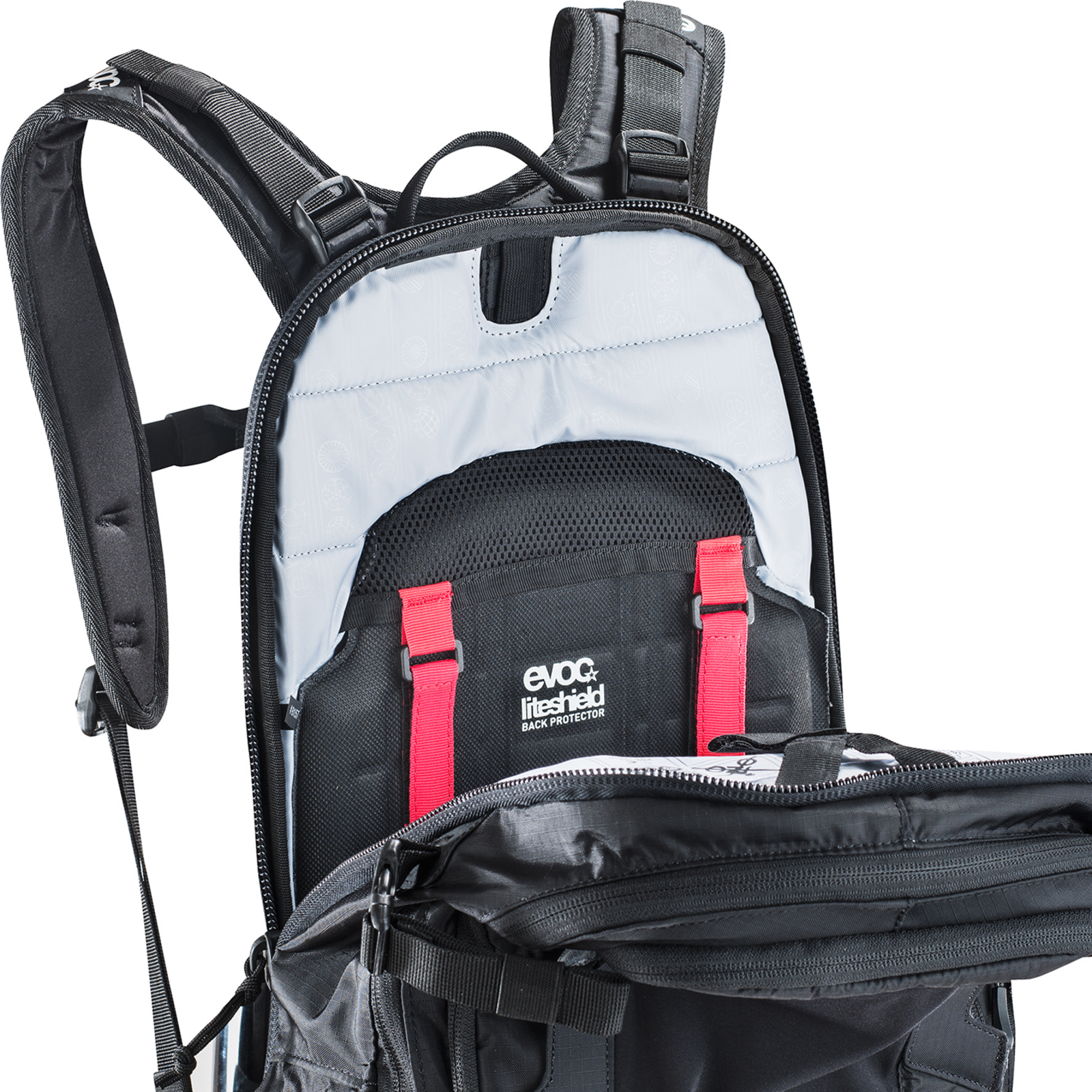 Evoc FR Tour 30L Protektoren-Rucksack in SCHWARZ