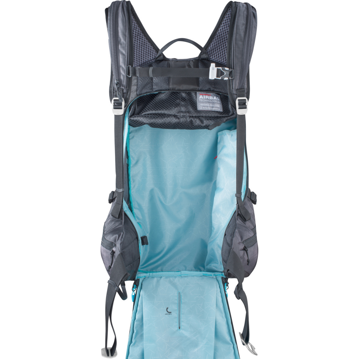 Evoc Line R.A.S. 30l Airbag included Lawinenrucksack in GRAU