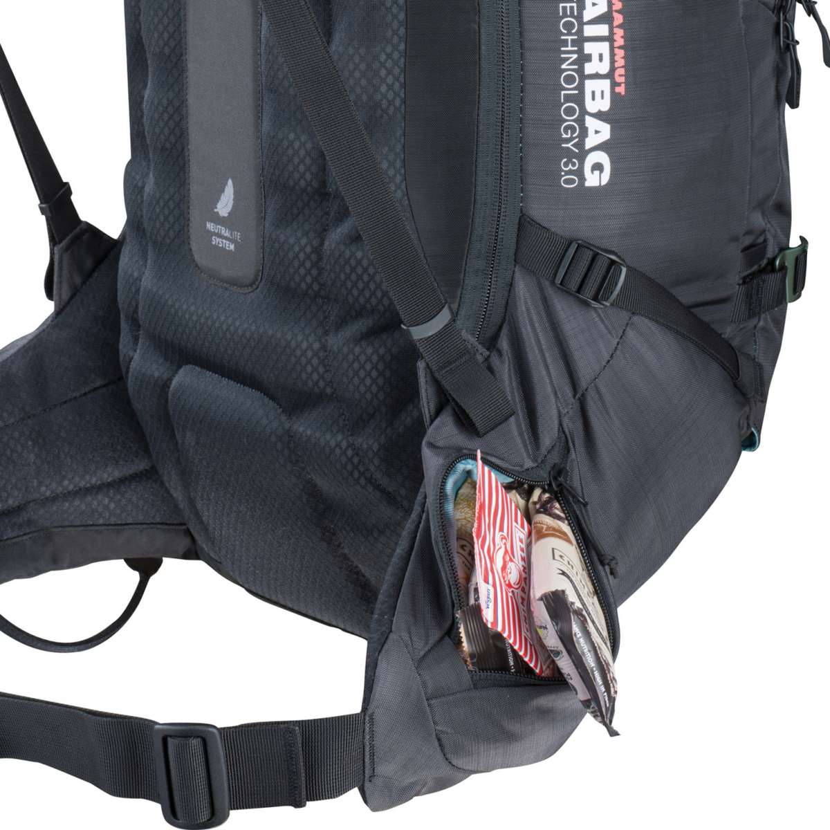 Evoc Line R.A.S. 30l Airbag included Lawinenrucksack in GRAU