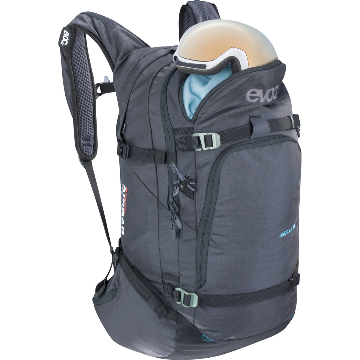 Evoc Line R.A.S. 30l Airbag included Lawinenrucksack in GRAU