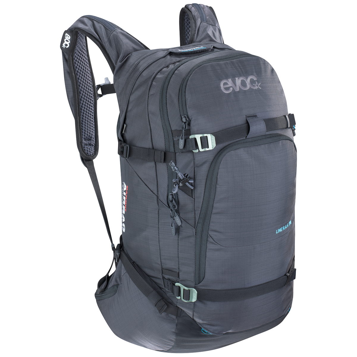 Evoc Line R.A.S. 30l Airbag included Lawinenrucksack in GRAU