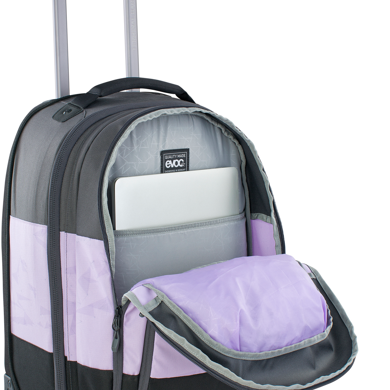 Evoc Terminal Bag 40+20L Rollkoffer in SCHWARZ