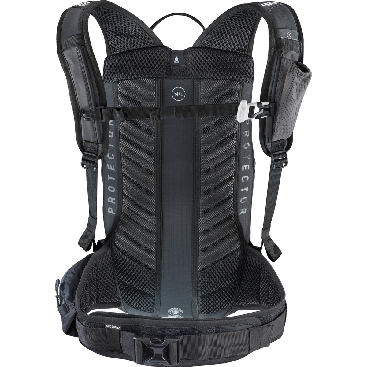Evoc FR Lite Race 10L Protektoren-Rucksack in GRAU