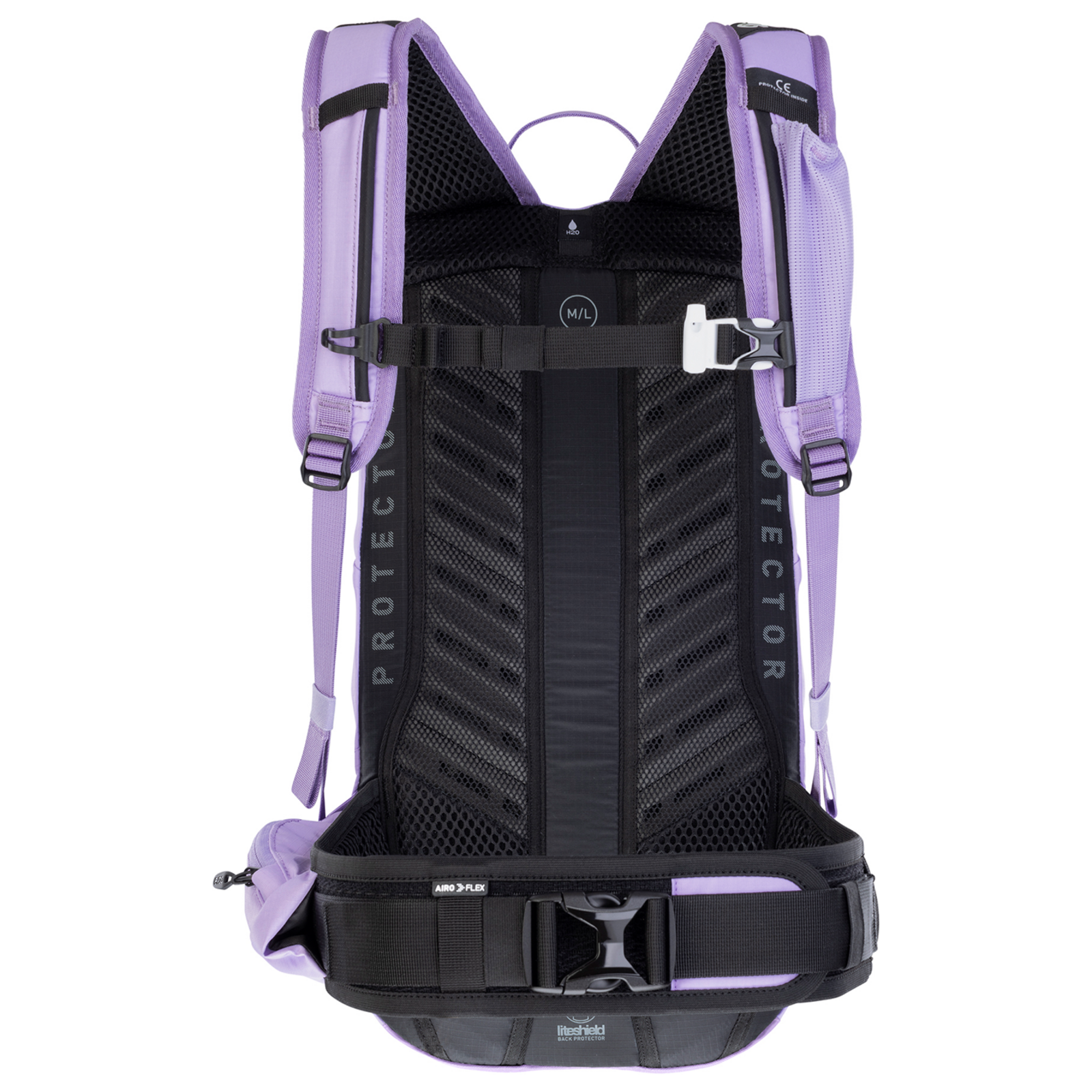 Evoc FR Lite Race 10L Protektoren-Rucksack in VIOLETT