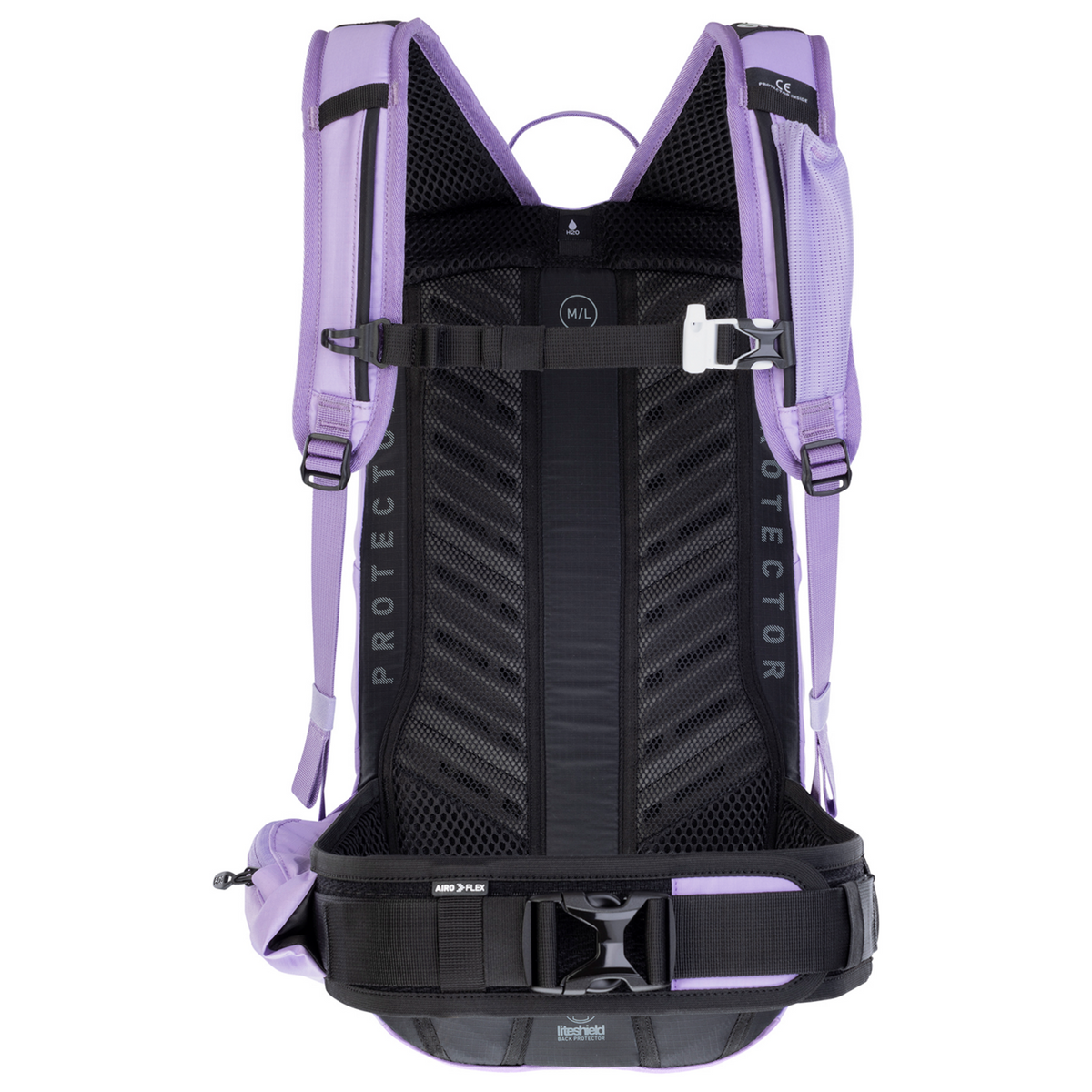 Evoc FR Lite Race 10L Protektoren-Rucksack in VIOLETT