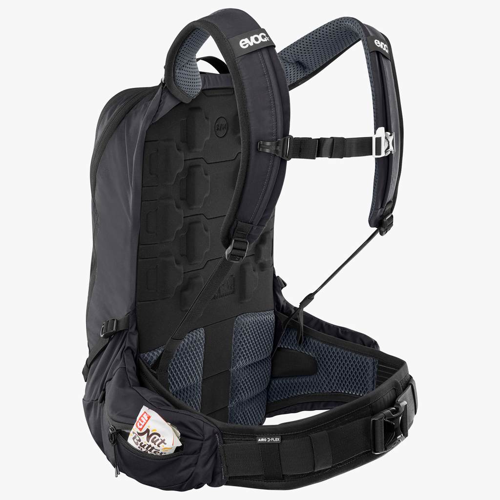 Evoc Trail Pro 16L Blackline Protektoren-Rucksack in SCHWARZ