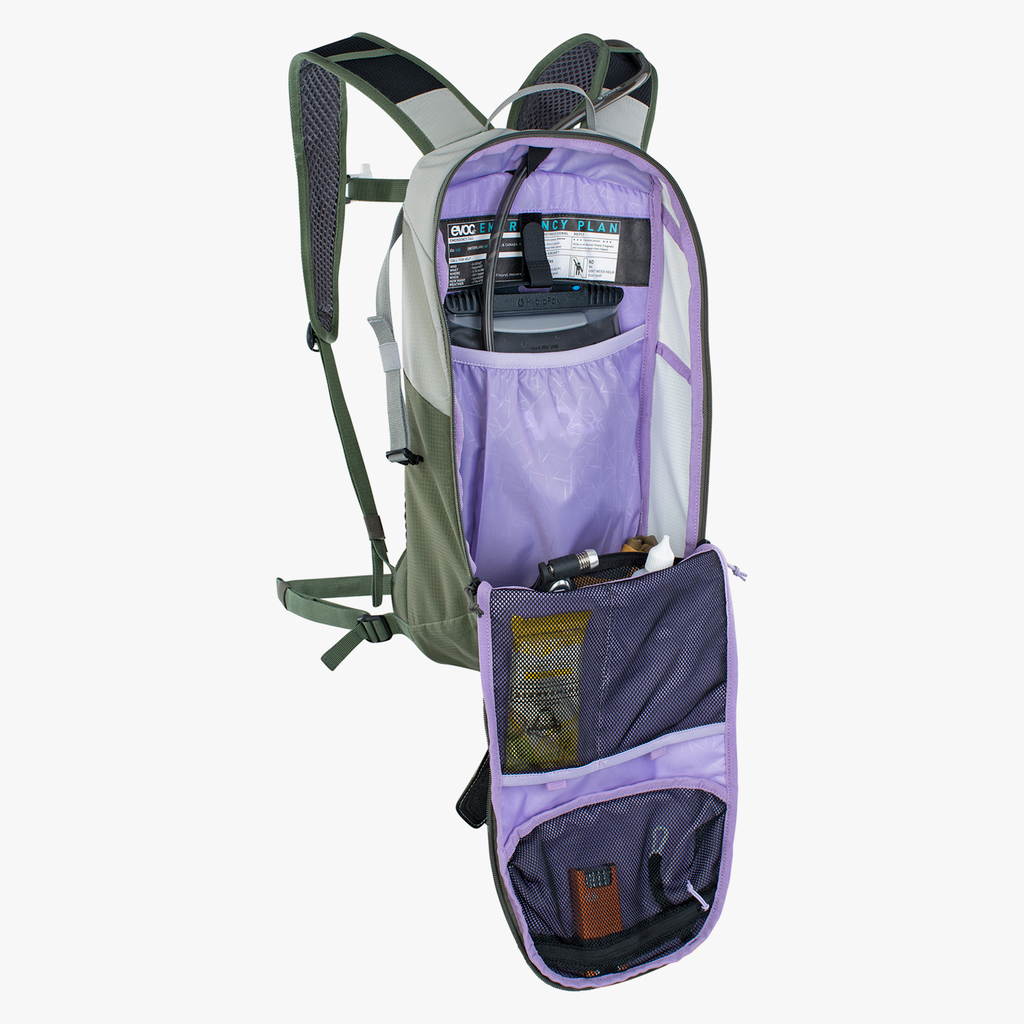 Evoc Ride 8L Fahrradrucksack in GRAU