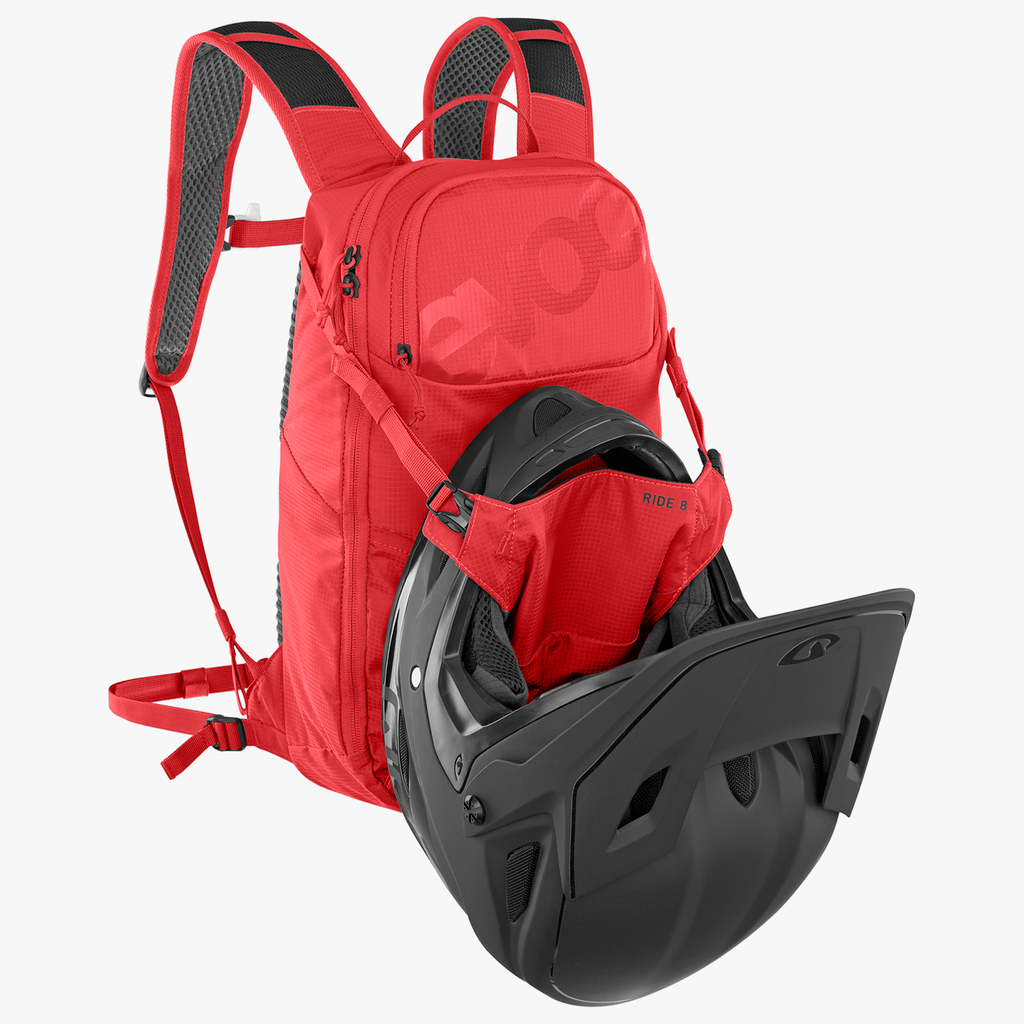 Evoc Ride 8L Fahrradrucksack in ROT