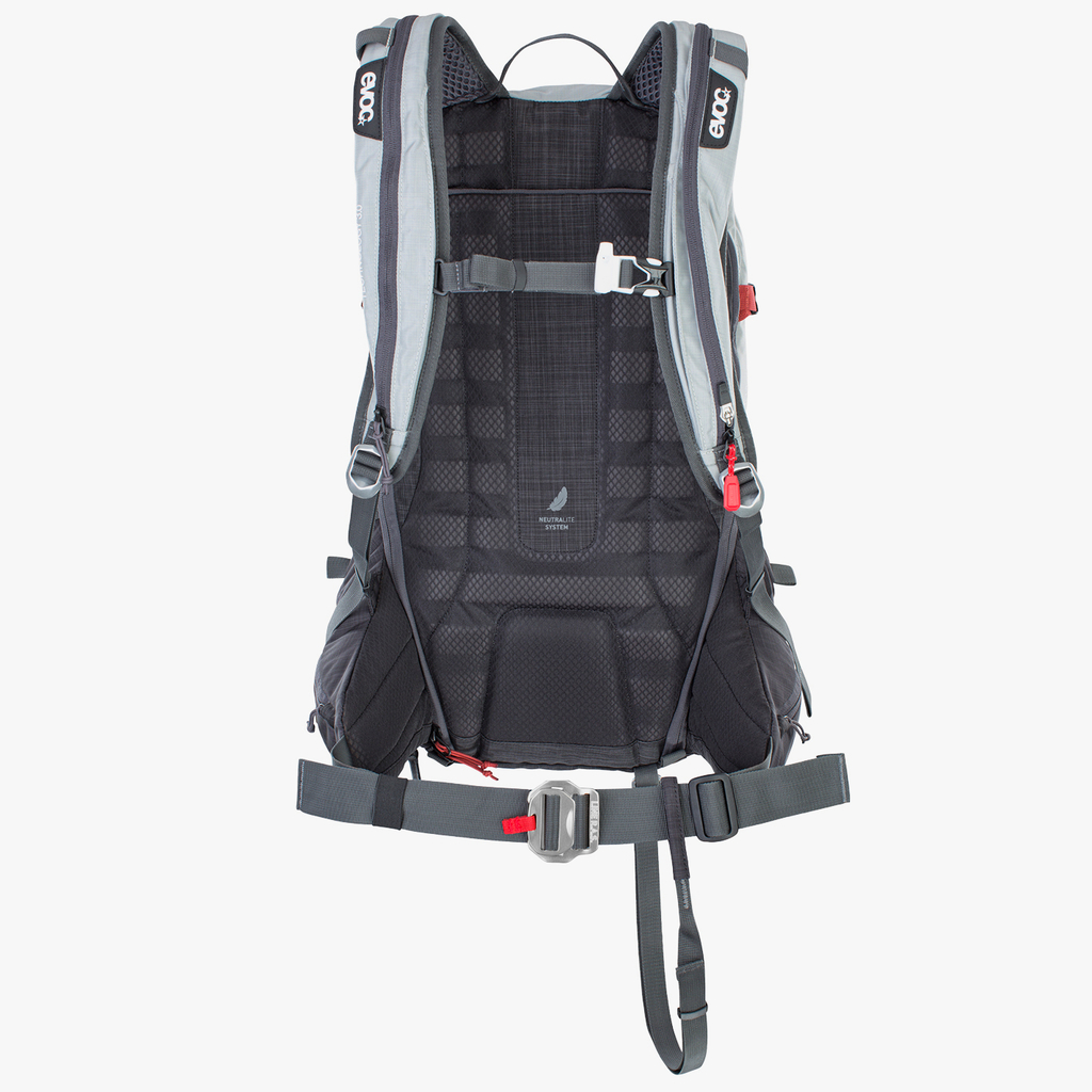 Evoc Line R.A.S. 30l Airbag included Lawinenrucksack in GRAU