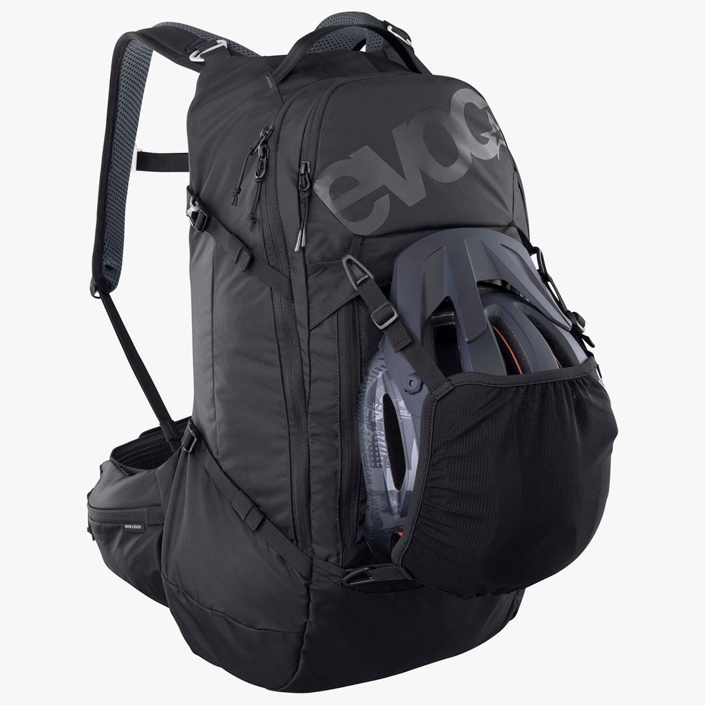 Evoc Trail Pro 26L Blackline Protektoren-Rucksack in SCHWARZ