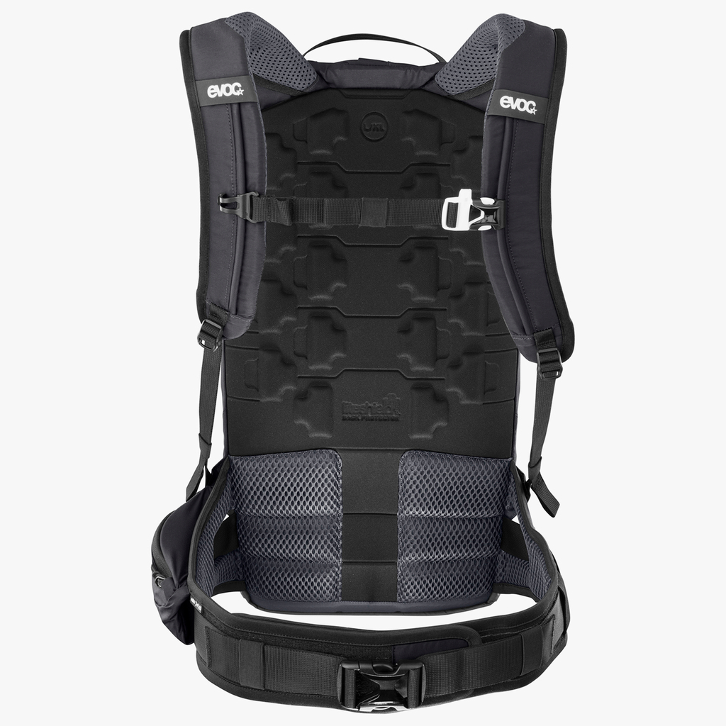 Evoc Trail Pro 10L Blackline Protektoren-Rucksack in SCHWARZ