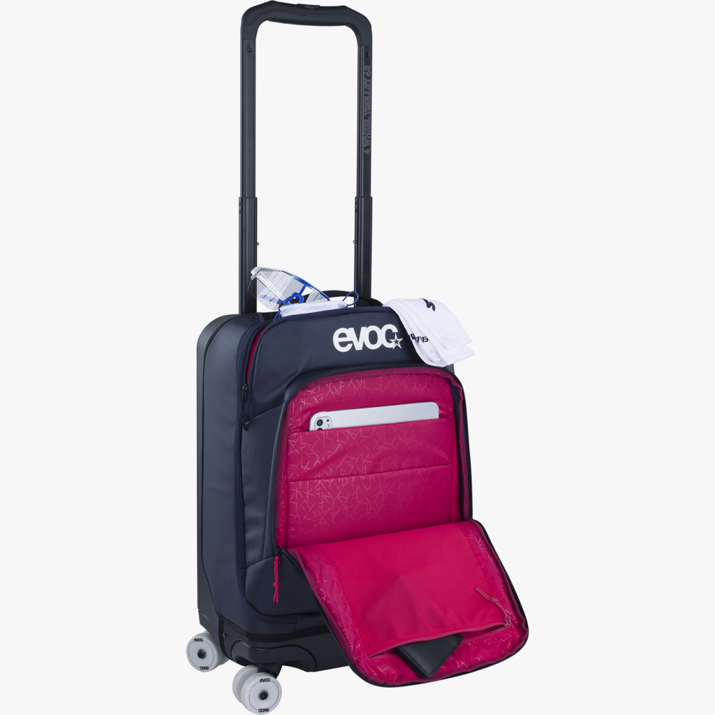 Evoc 4-Wheel Trolley 40 Red Bull-BORA-hansgrohe Rollkoffer in BLAU