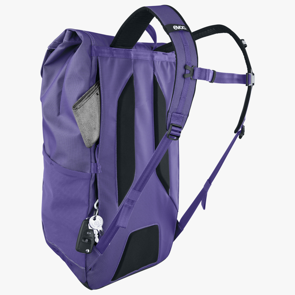 Evoc Duffle Backpack 26L Tagesrucksack in VIOLETT