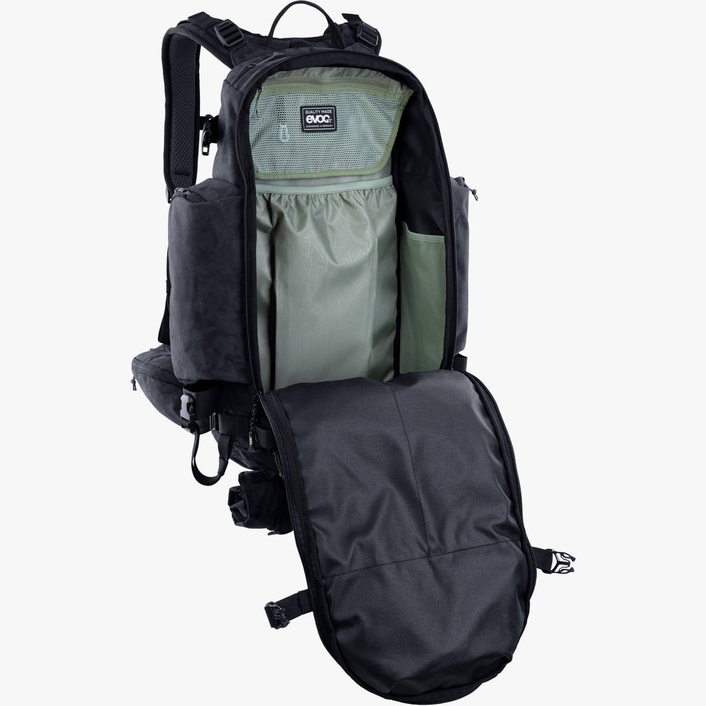 Evoc Trail Builder 35L Fahrradrucksack in SCHWARZ