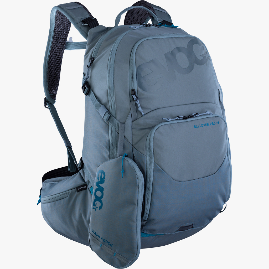 Evoc Explorer Pro 26L Fahrradrucksack in GRAU