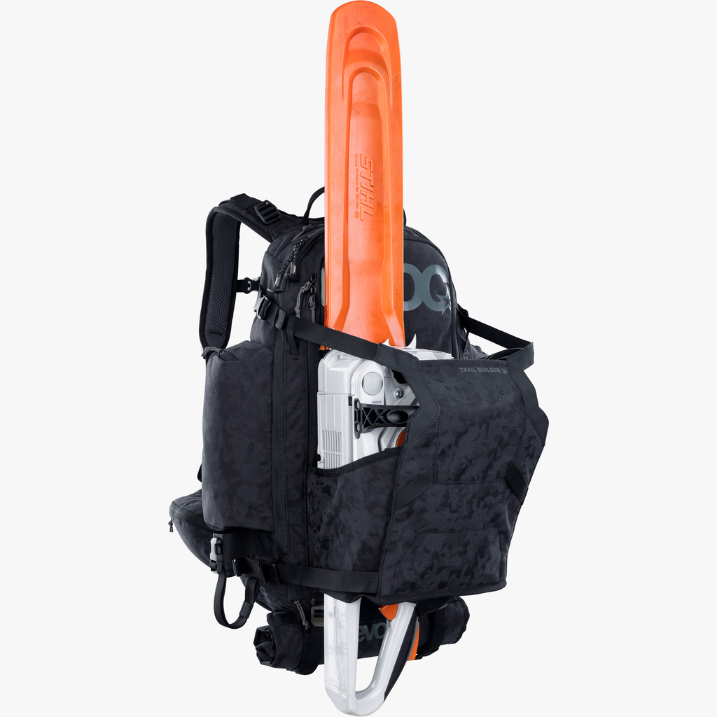 Evoc Trail Builder 35L Fahrradrucksack in SCHWARZ