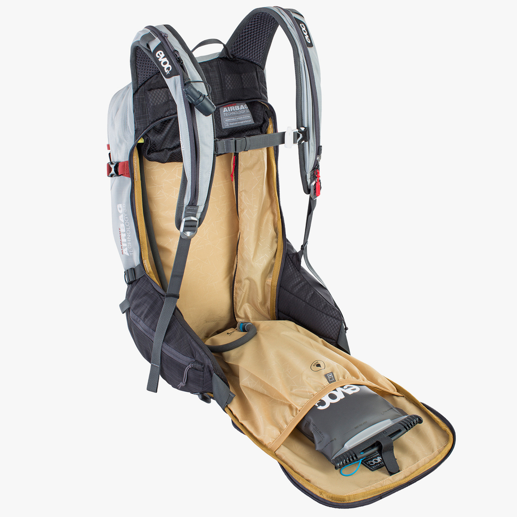 Evoc Line R.A.S. 30l Airbag included Lawinenrucksack in GRAU