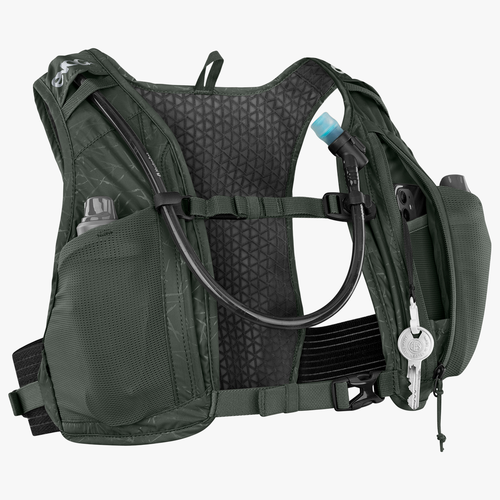 Evoc Hydro Pro 1.5L + 1.5L Bladder Fahrradrucksack in GRÜN