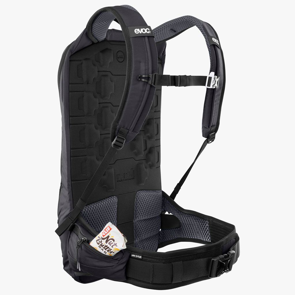 Evoc Trail Pro 10L Blackline Protektoren-Rucksack in SCHWARZ