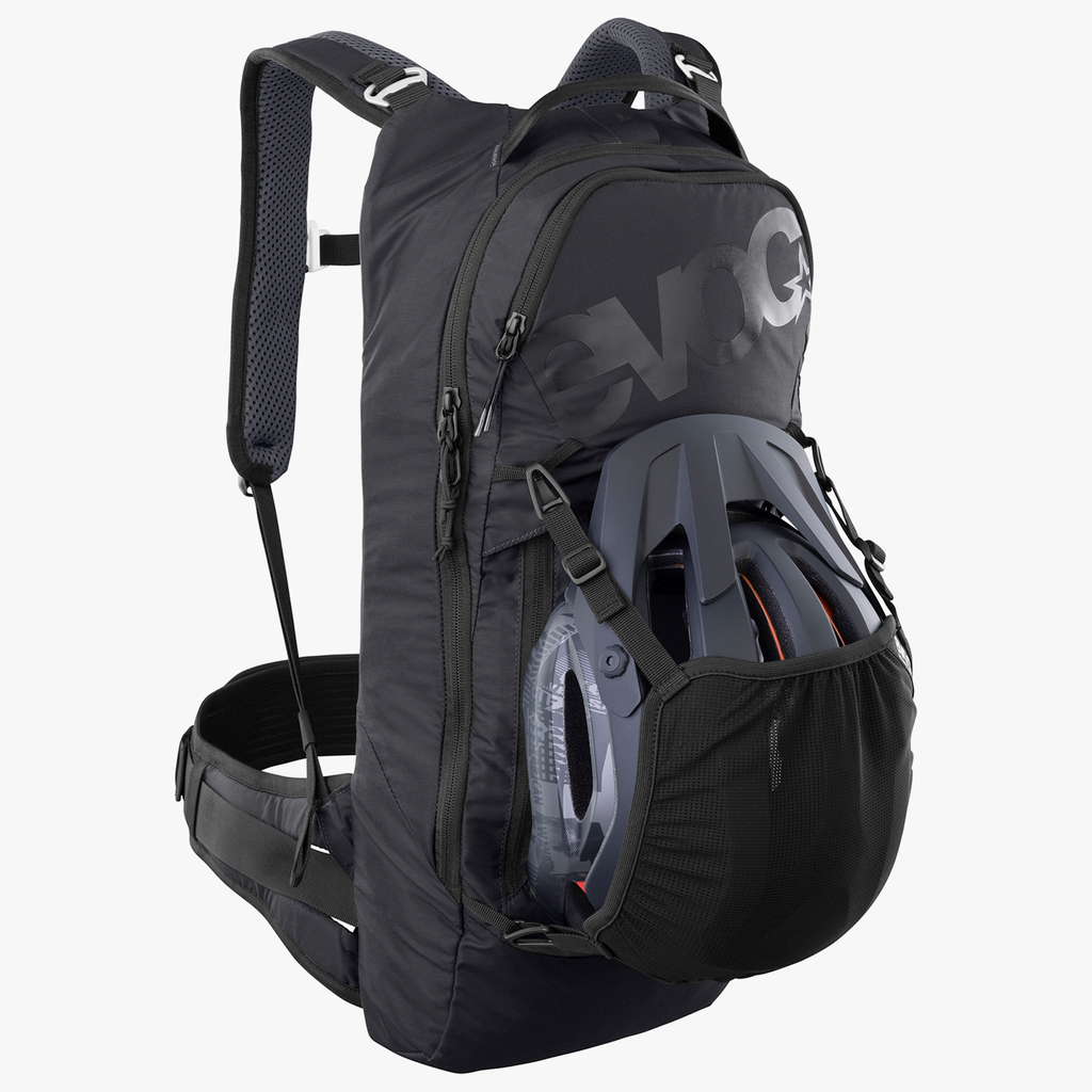 Evoc Trail Pro 10L Blackline Protektoren-Rucksack in SCHWARZ