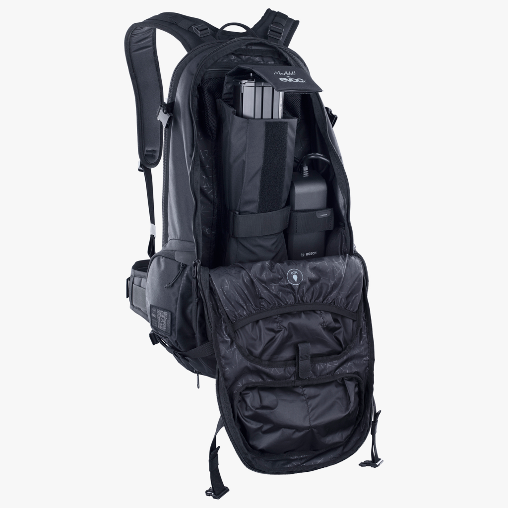 Evoc FR Trail E-Ride 20L MacAskill Backpack in SCHWARZ