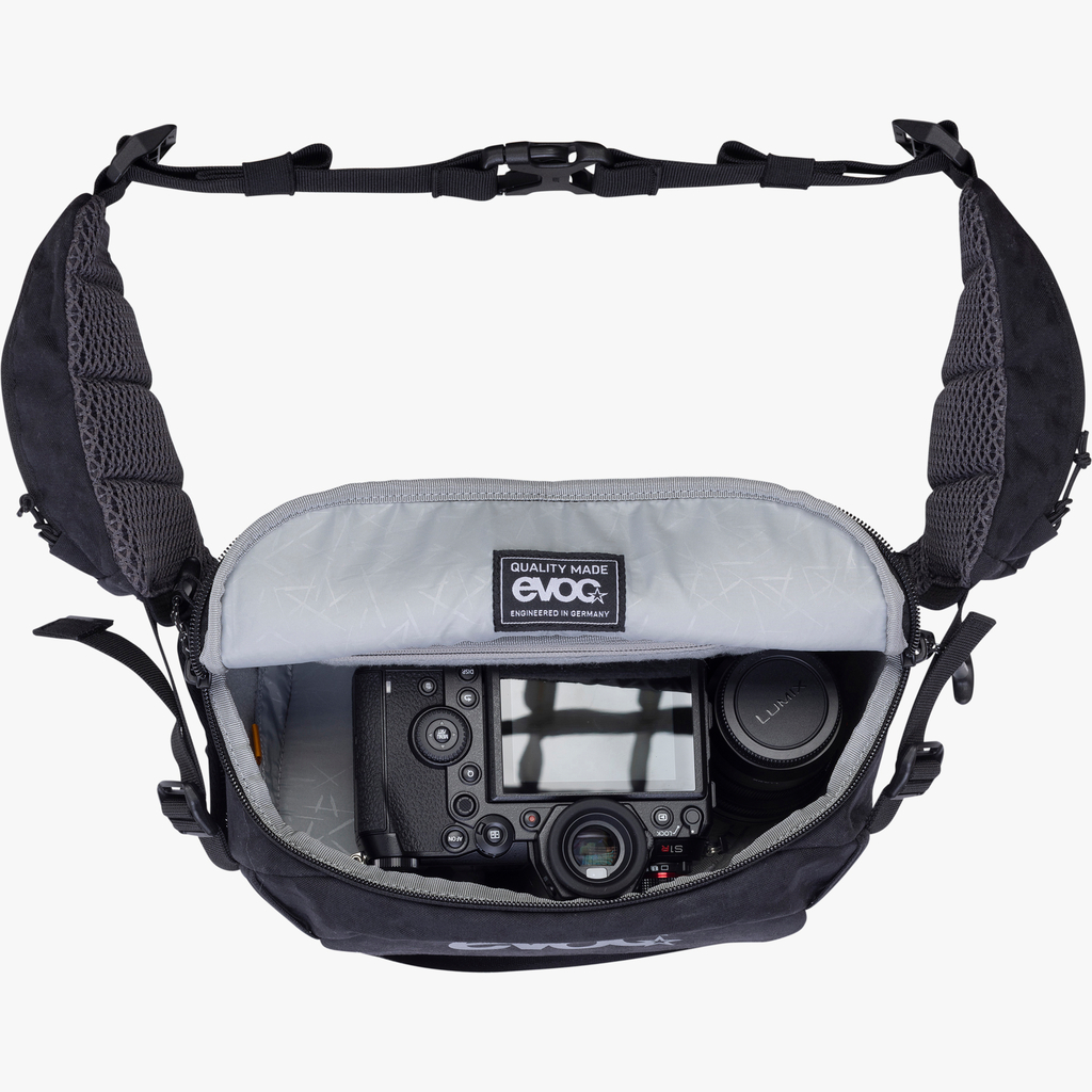 Evoc Hip Pack Capture 6L Fotohüfttasche in SCHWARZ