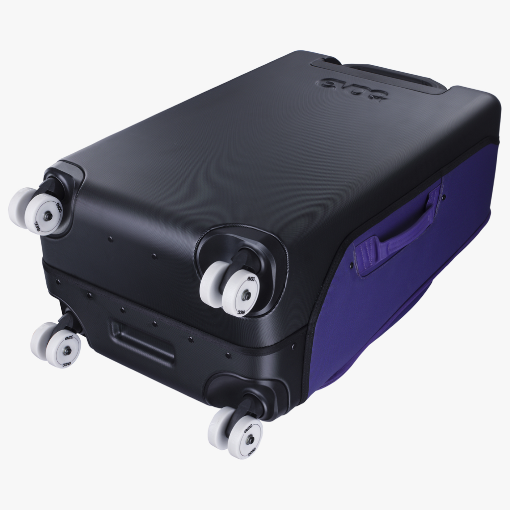 Evoc 4-Wheel Trolley 100L in VIOLETT