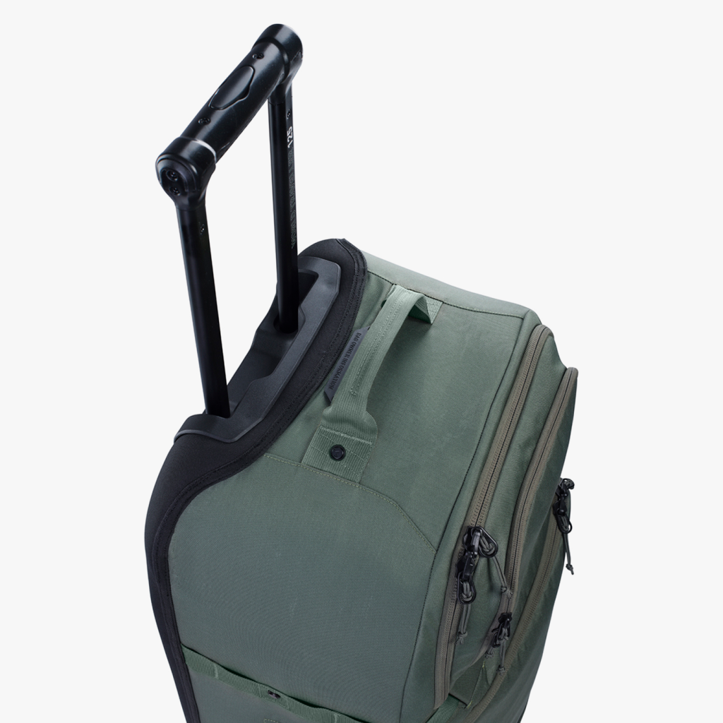 Evoc World Traveller 125L Rollkoffer in GRÜN