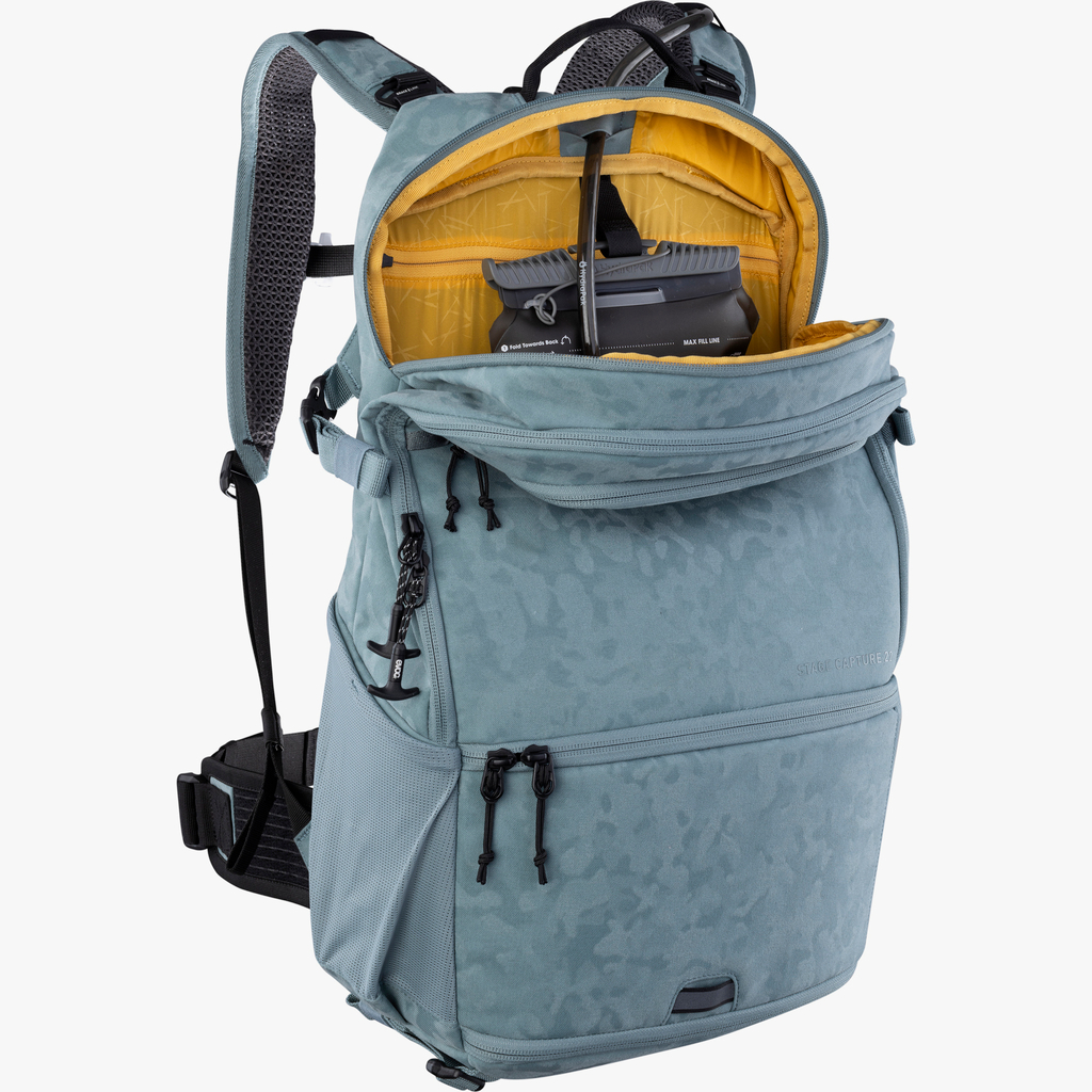 Evoc Stage Capture 22L Fotorucksack in GRAU