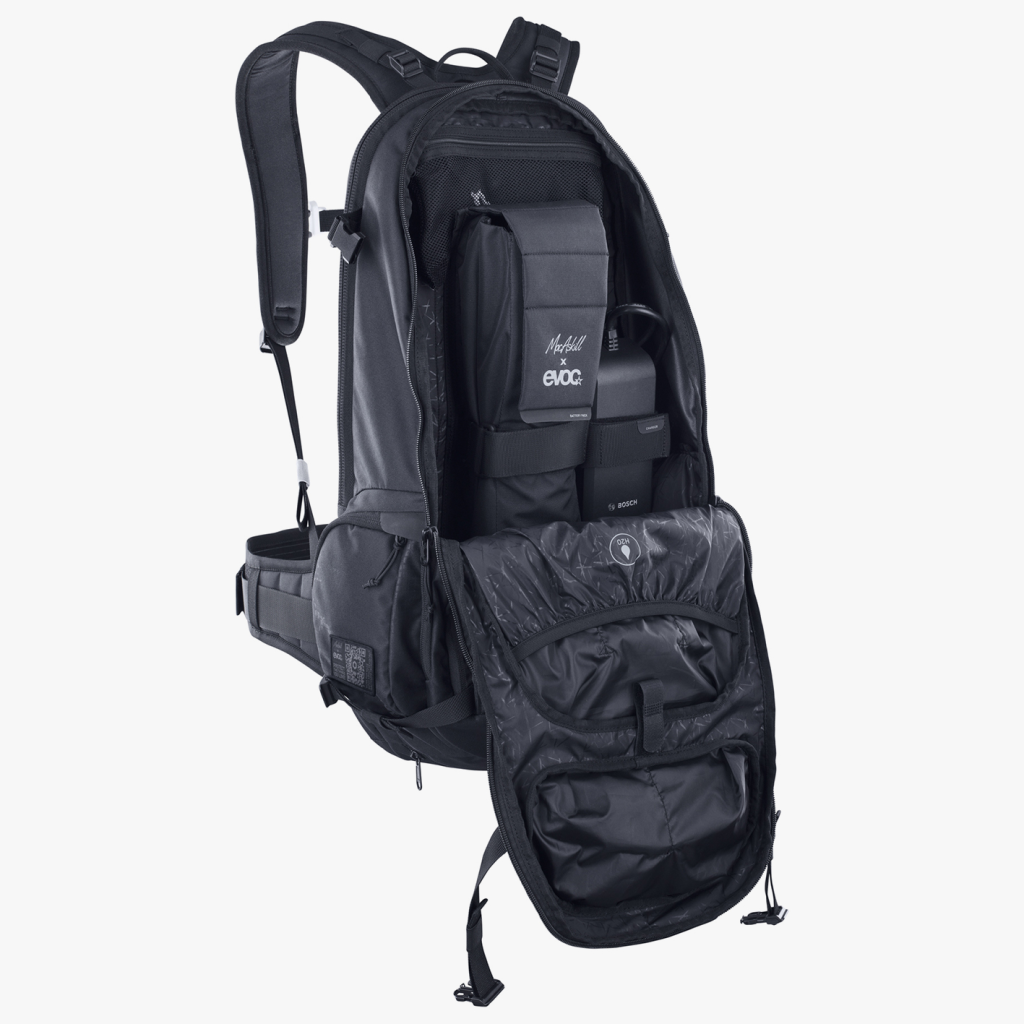 Evoc FR Trail E-Ride 20L MacAskill Backpack in SCHWARZ