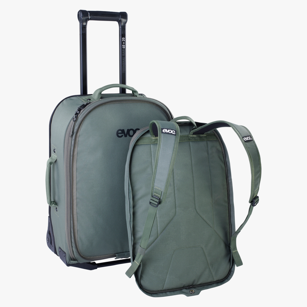 Evoc Terminal Bag 40+20L Rollkoffer in GRÜN